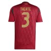 Maglia ufficiale Belgio Theate 3 Casa Euro 2024 per Uomo